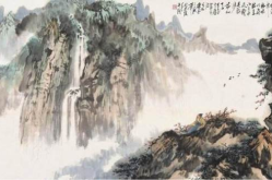 《望庐山瀑布》唐.李白,李白笔下壮美奇观